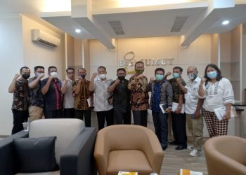 Gapensi Audensi Ke Bank Sumut Siantar