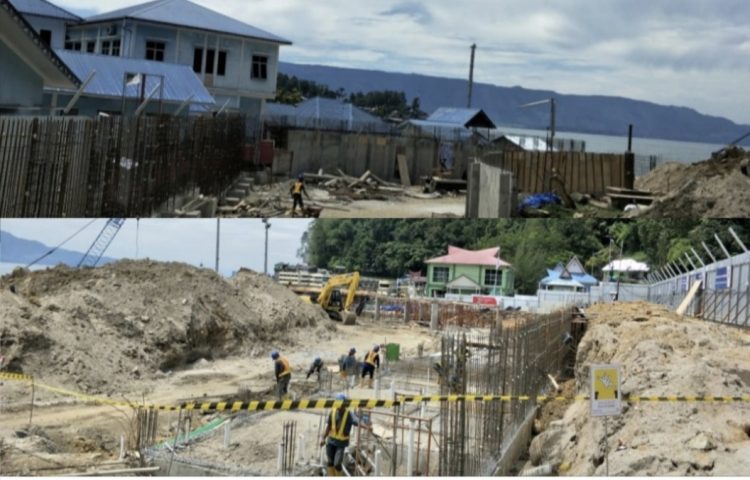 Proyek Penataan Kawasan Dikota Wisata Parapat Dinilai Lamban