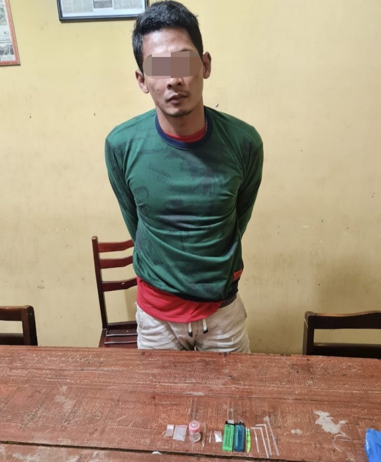 Simpan Shabu Dirumah, Suro Diringkus Satres Narkoba Polres Simalungun