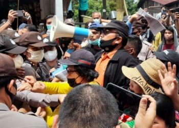 Tergugat Hadang Eksekusi Lahan di Parapat