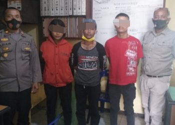 Meresahkan Warga, Polsek Raya Ringkus Tiga Pelaku Curas