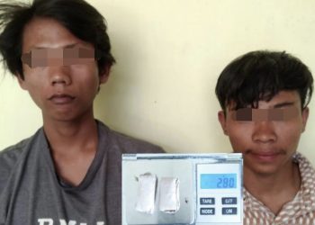 Diduga Terlibat Narkoba, Dua Remaja Ditangkap Polres Simalungun