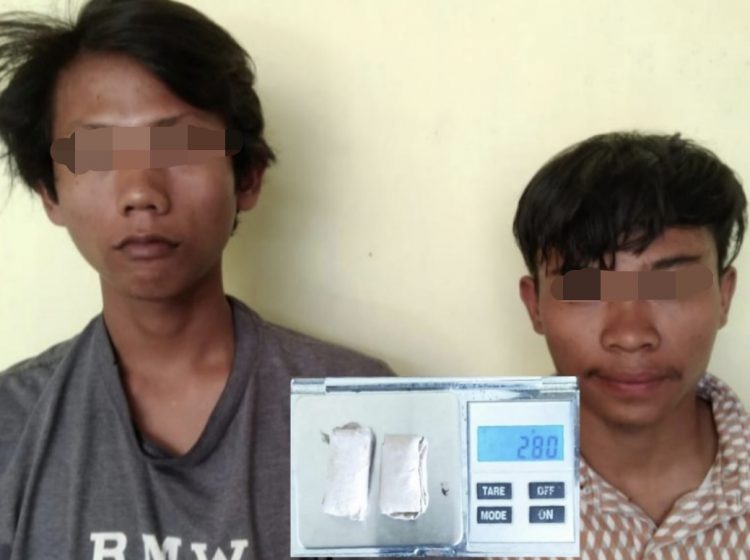 Diduga Terlibat Narkoba, Dua Remaja Ditangkap Polres Simalungun