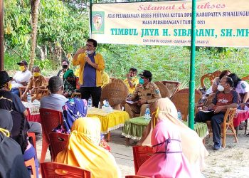 Reses KETUA DPRD SIMALUNGUN TIMBUL JAYA SIBARANI