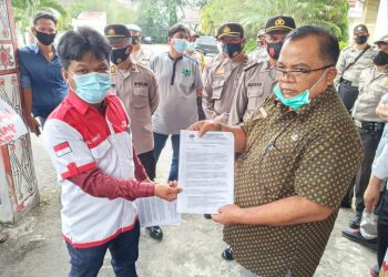 LSM PMPRI UNJUK RASA, BEBAN TETAP PDAM TIRTAULI, RUGIKAN PELANGGAN