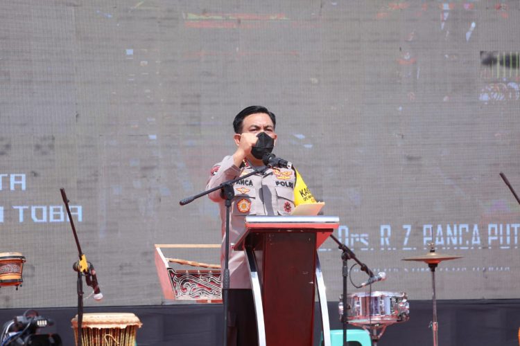 Kapolda Resmikan Pos Polisi Pariwisata Danau Toba