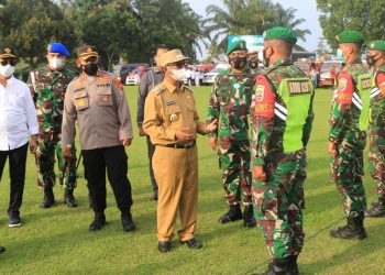 Wakil Bupati Simalungun Pimpin Apel Gelar Pasukan Ops. Ketupat Toba
