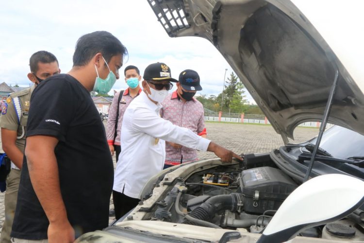 Wakil Bupati Simalungun Periksa Kenderaan Dinas