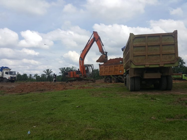 Pembangunan Jalan Tol Indra Pura – Tebing Tinggi Di Duga Gunakan Tanah Galian Ilegal