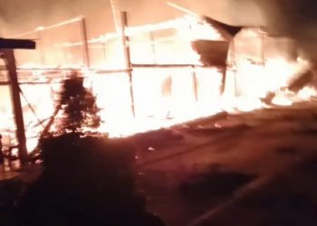 8 Unit Rumah Terbakar Di Simalungun