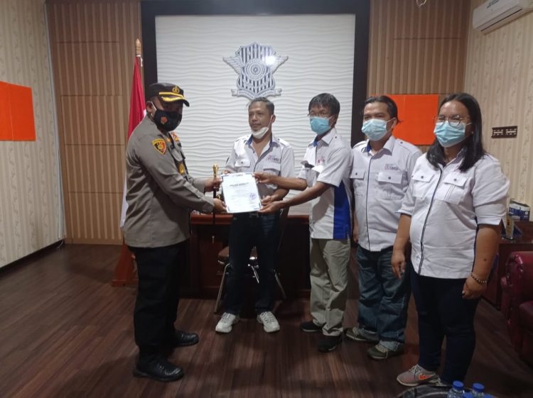 SMSI SIANTAR SIMALUNGUN APRESIASI KAPOLRES SIMALUNGUN, ATAS KEBERHASILAN POLISI UNGKAP PEMBUNUH MARA SALEM HARAHAP