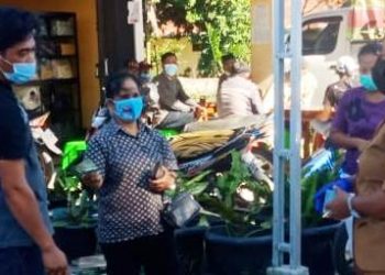 Aksi Tanggulangi Pandemi Covid 19 di Desa Onan Runggu