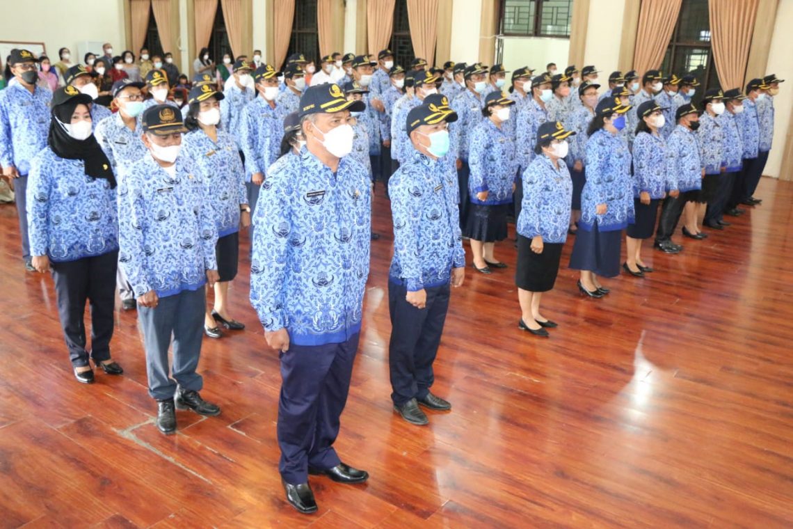 55 Orang Kepala SMP Dilantik Di Simalungun