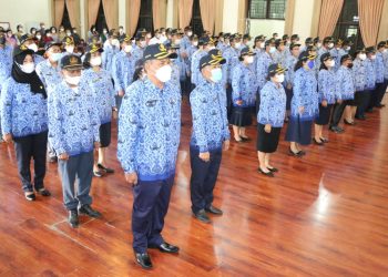 55 Orang Kepala SMP Dilantik Di Simalungun