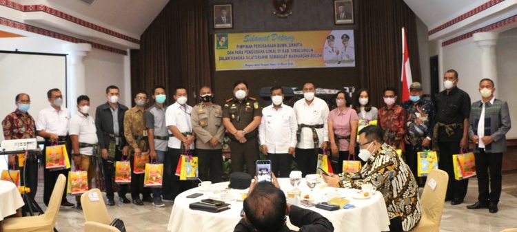 Bupati Dan Ketua DPRD Ajak Pengusaha/Pimpinan BUMN Membangun Simalungun