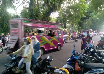 Ribuan Warga Siantar Padati Taman Bunga