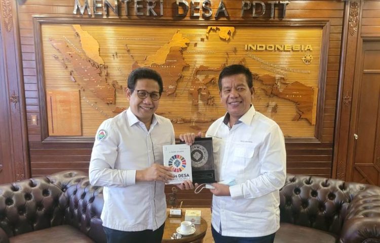 Bupati Simalungun Temui Kemendes PDTT RI