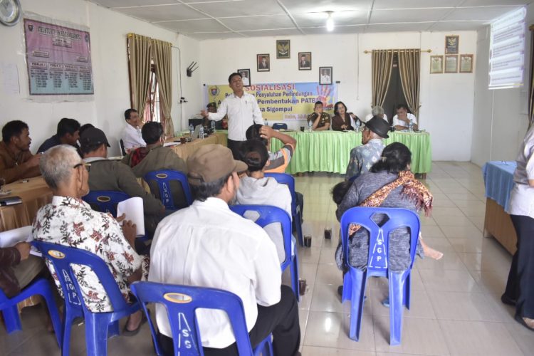 Desa Sigompul Adakan Sosialisasi dan Pembentukan PATBM