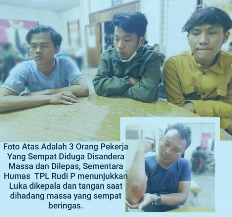 Karyawan Mitra PT.TPL Disandera Lamtoras