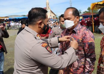 Polres Humbahas Syukuran Hari Lalu Lintas Bhayangkara Ke-67,