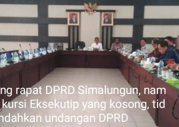 EKSEKUTIP PEMKAB SIMALUNGUN ABAIKAN DPRD