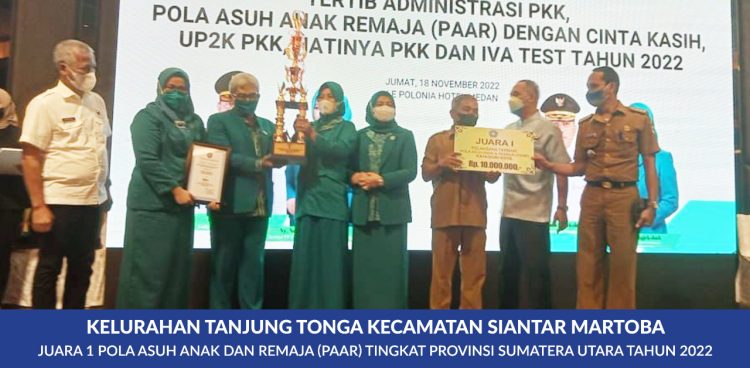 KOTA SIANTAR RAIH 5 PRESTASI PKK TINGKAT SUMUT