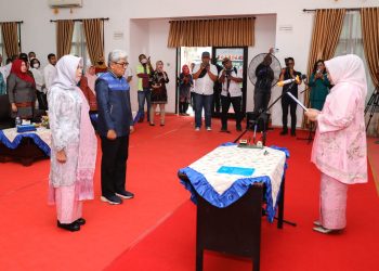 Ny EDY RAHMAYADI LANTIK ERIZAL GINTING JADI KETUA PKK DAN DEKRANASDA PEMATANG SIANTAR