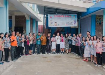 BUPATI HUMBAHAS CANANGKAN SSK DI SMP SANTA LUSIA DOLOK SANGGUL