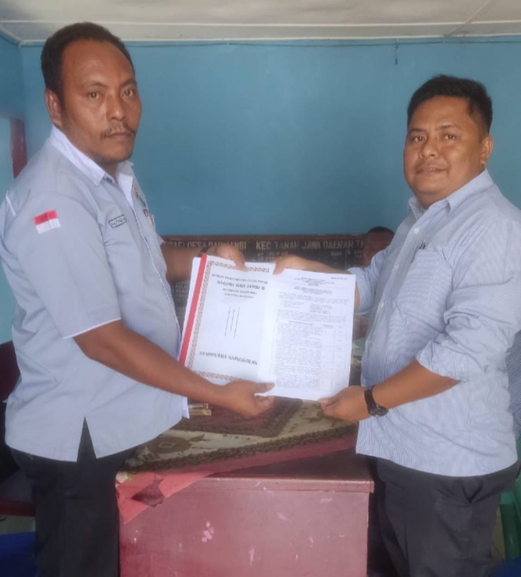 Tekad  Bangun Kampung, Syahputra Nainggolan Maju Sebagai Bakal Calon