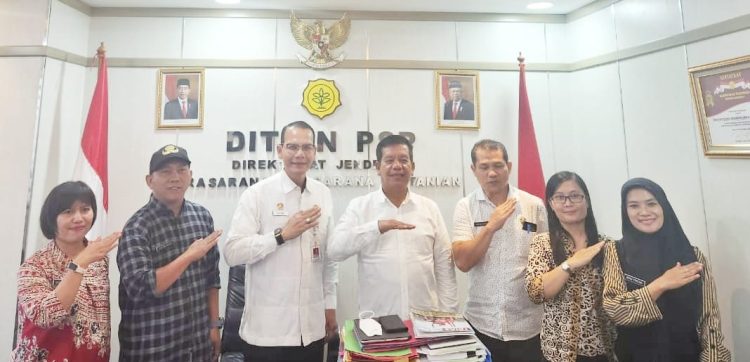 Bupati Bertemu Ditjen Pertanian Kementan RI