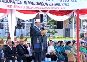 MERDEKA BELAJAR MENJADI THEMA PERINGATAN HARDIKNAS 2023 DI KABUPATEN SIMALUNGUN