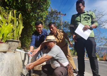 Toba Pulp Lestari Bangun Sarana Air Bersih