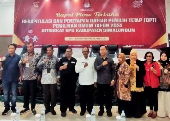 Hasil Pleno KPU, Sebanyak 743.271 DPT Di Simalungun