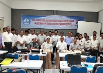 Gatensi dan Gapensi Laksanakan Uji Kompetensi Sertifikasi Kerja Konstruksi