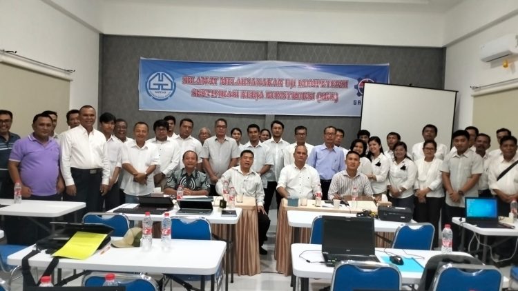 Gatensi dan Gapensi Laksanakan Uji Kompetensi Sertifikasi Kerja Konstruksi