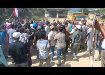 PT SPR KISARAN SEWA PREMAN MEMUKULI WARGA HUTABAGASAN PASIR MANDOGE
