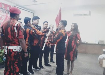 SAPMA PP SIMALUNGUN GELAR MUSDA, SWANDI SIHOMBING KETUA TERPILIH