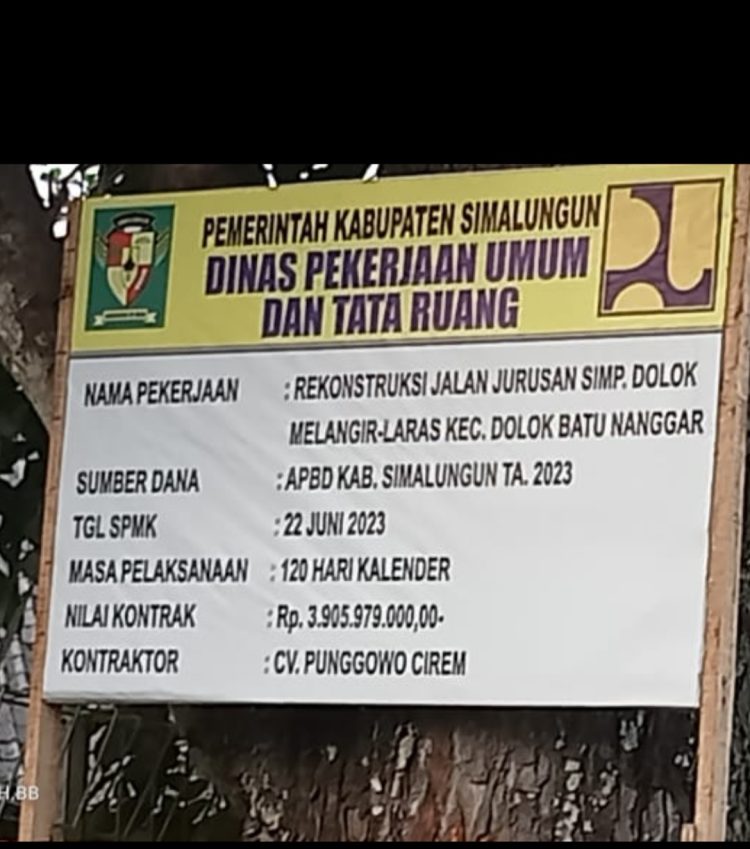 JANJI BUPATI DIHIANATI, PROYEK PEMBANGUNAN JADI AJANG KORUPSI?