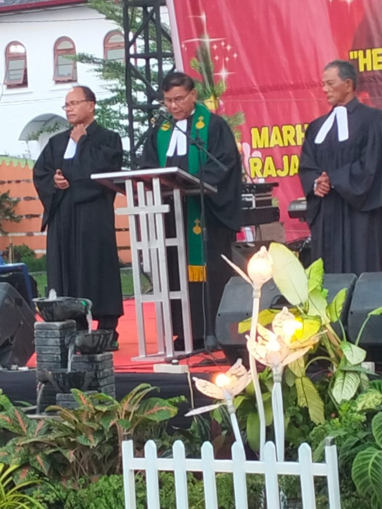 Perayaan Natal Marga Panjaitan Kota Siantar Berjalan Hikmat