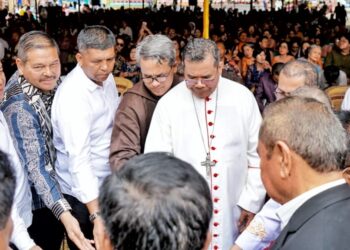 Tujuh Calon Pastor Ditahbis Menjadi Pastor Keuskupan Agung Medan