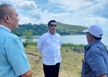 Bupati Simalungun Tinjau Pelabuhan Tiga Ras