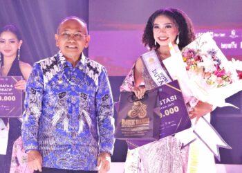 Salsa Melania Aquina, Keluar Menjadi  Pemenang Putri Otonomi Indonesia